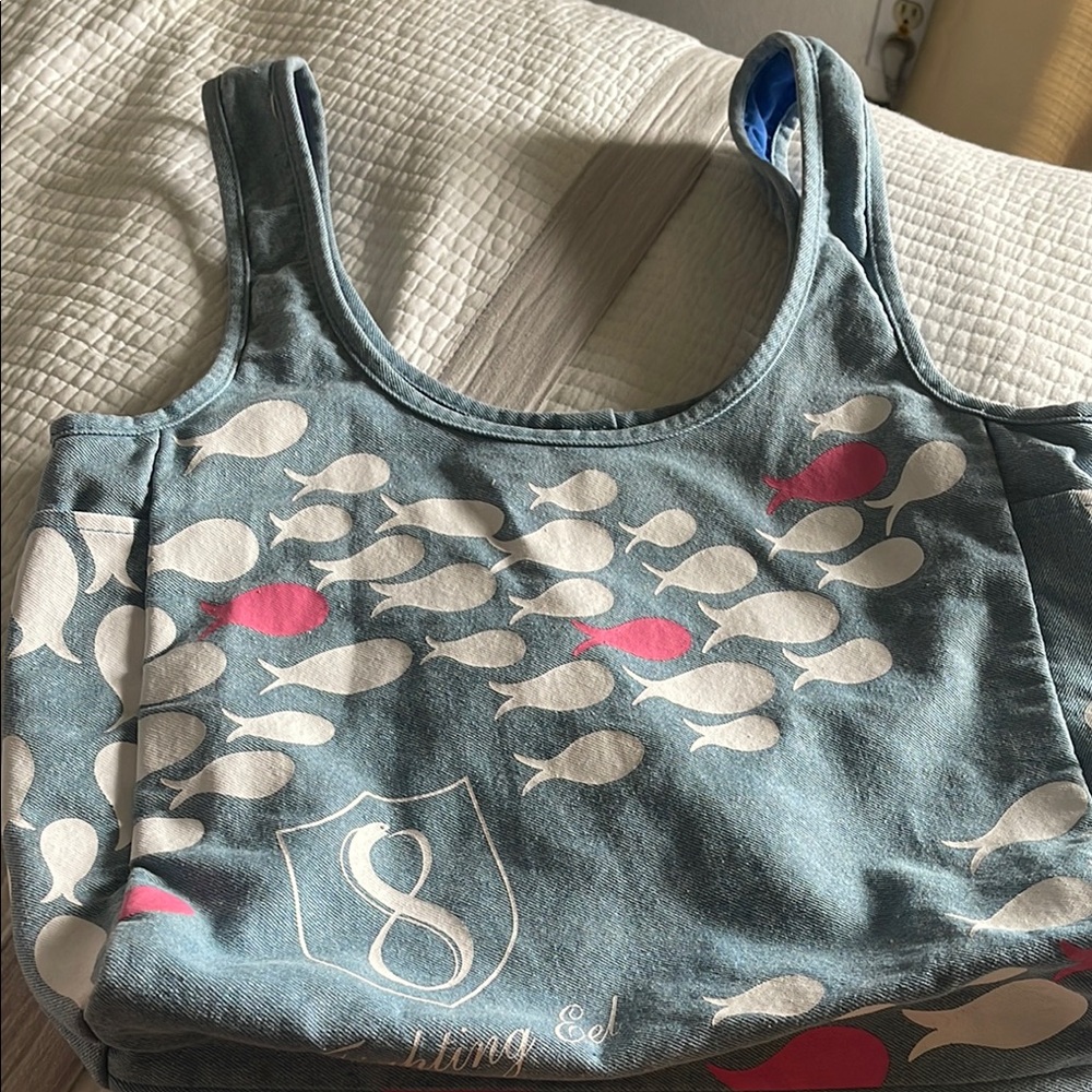 Fighting Eel jeans bag